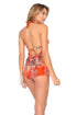 Luli Fama Wanderlust Crossed Band Romper